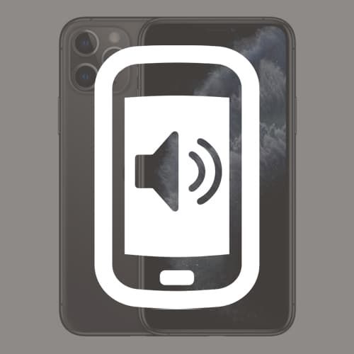 Чистка сетки динамика в iPhone 11 Pro